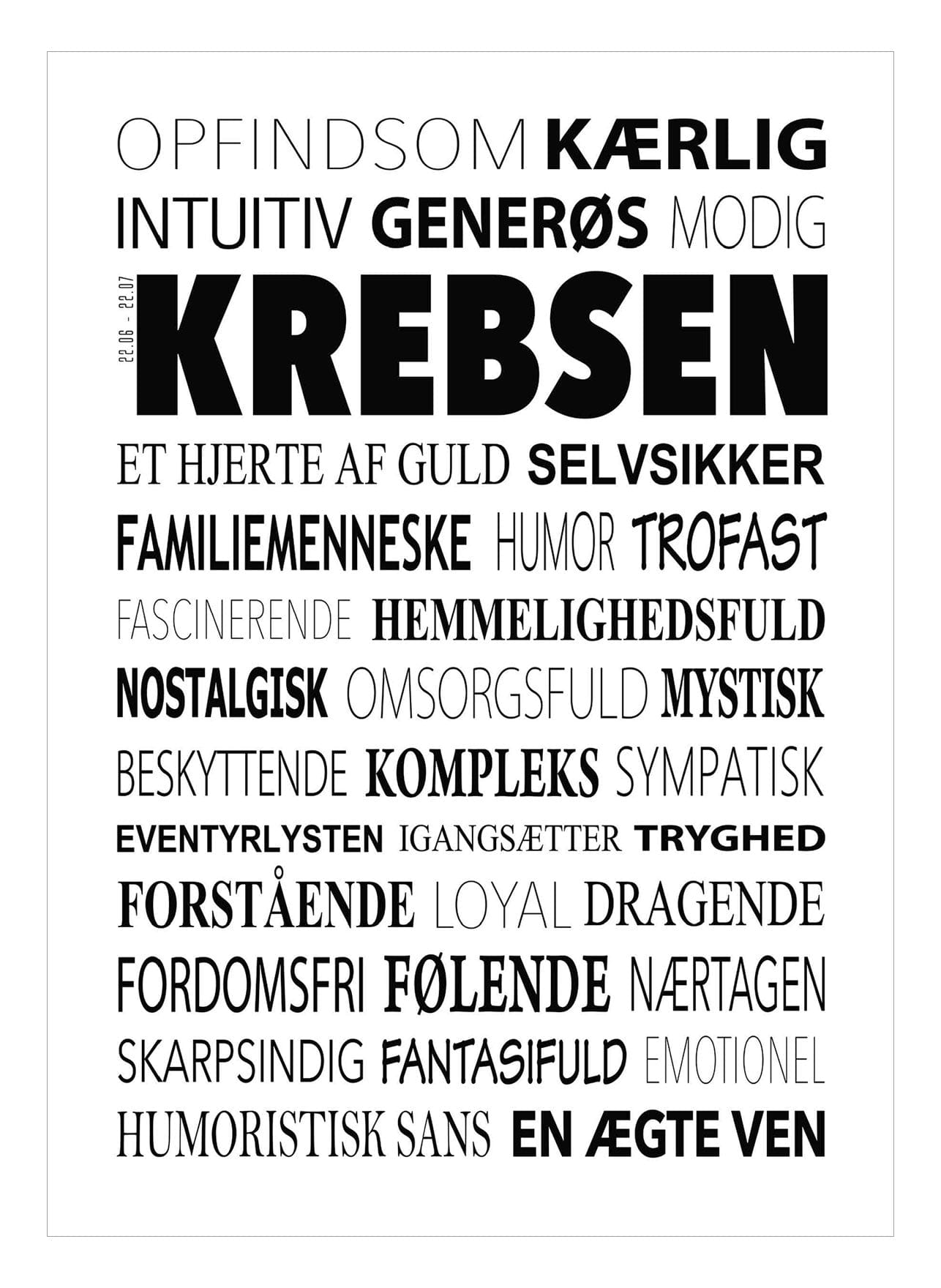 Art Card - Krebsen - Incado
