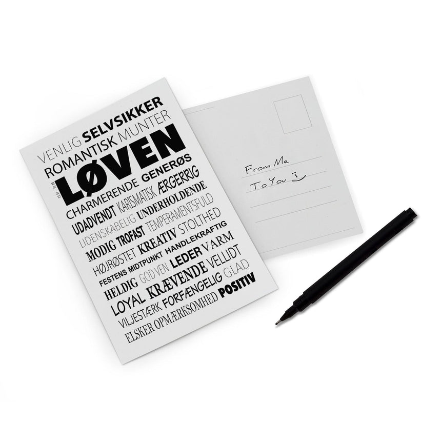 Art Card - Løven - Incado