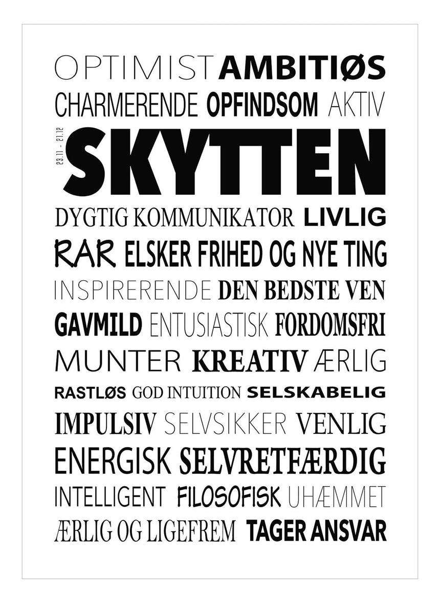 Art Card - Skytten - Incado