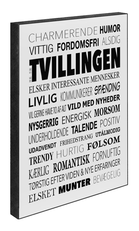 Art Block - Tvillingen - Incado