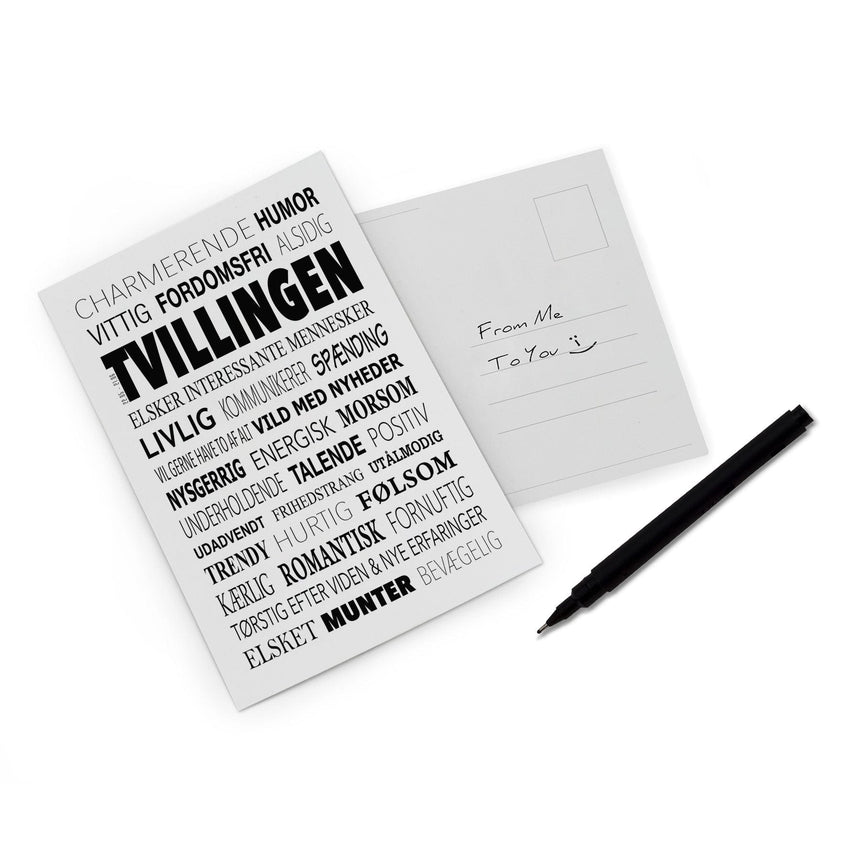 Art Card - Tvillingen - Incado