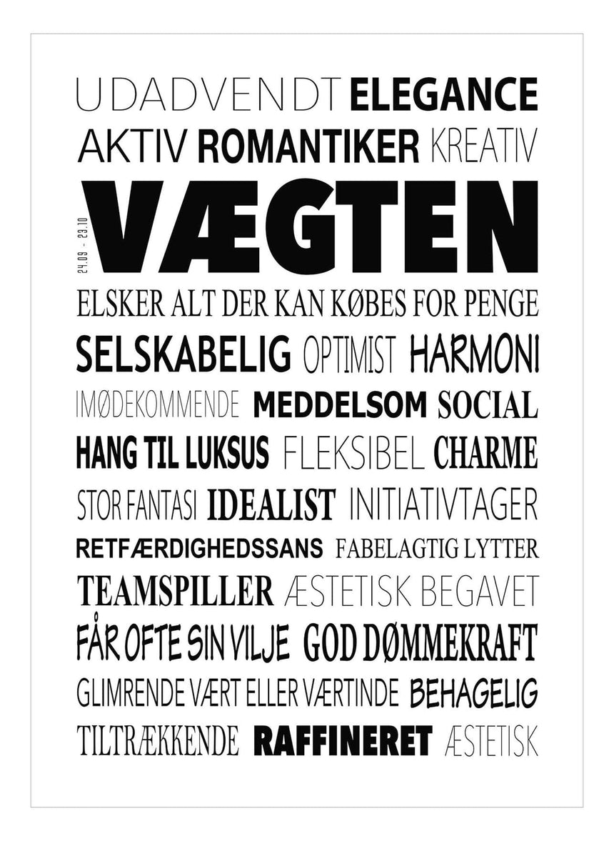 Art Card - Vægten - Incado