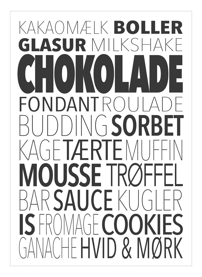 Art Card - Chokolade - Incado