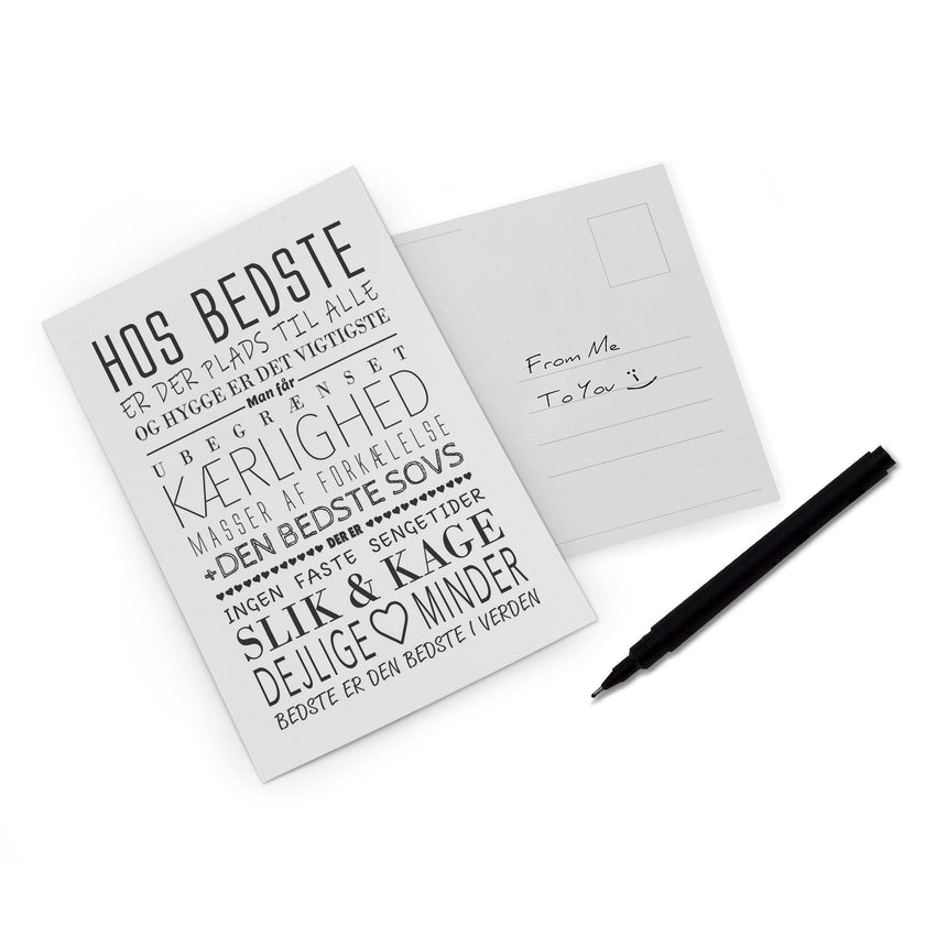 Art Card - Hos Bedste - Incado