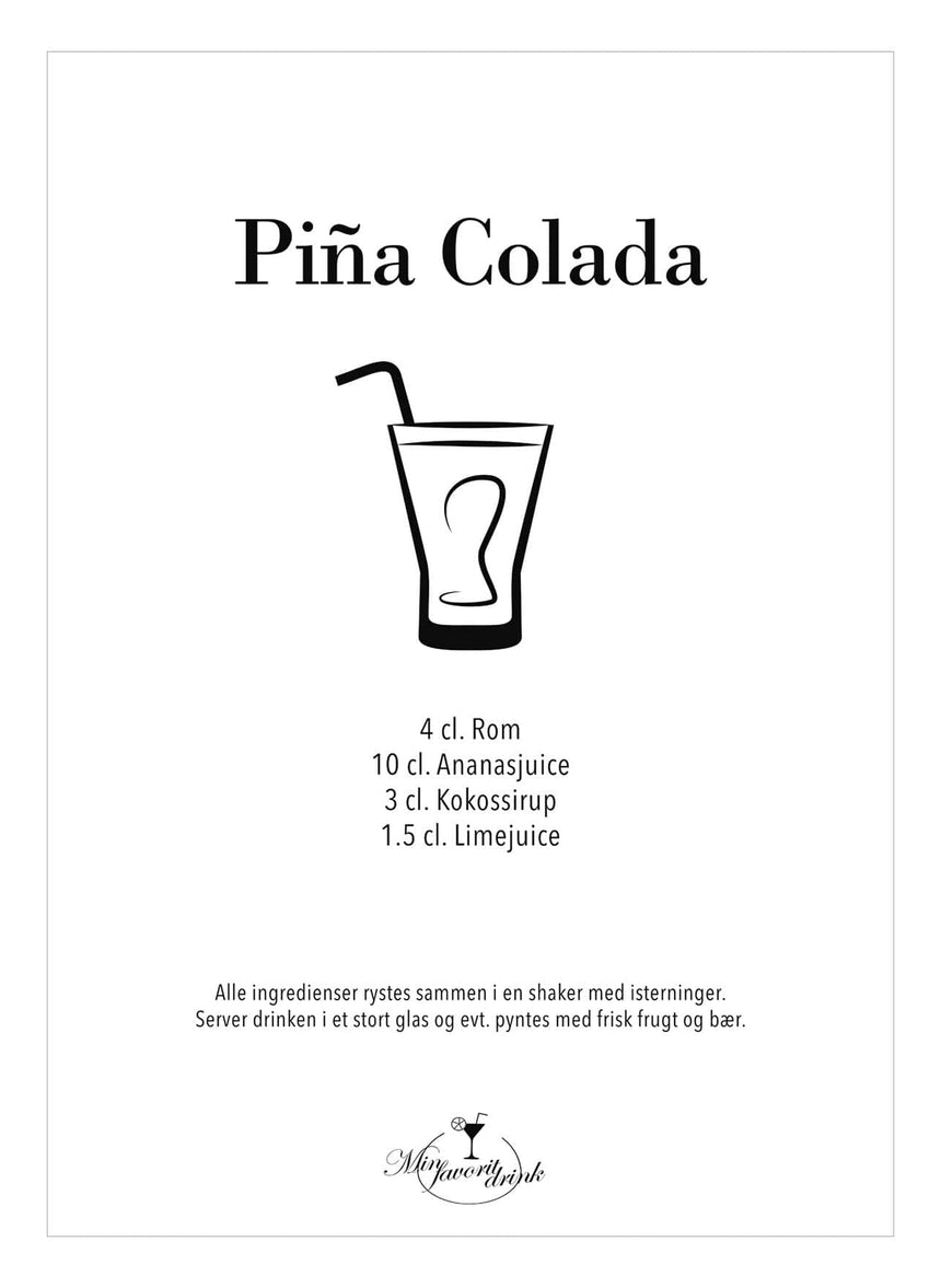 Art Card - Pinã Colada - Incado