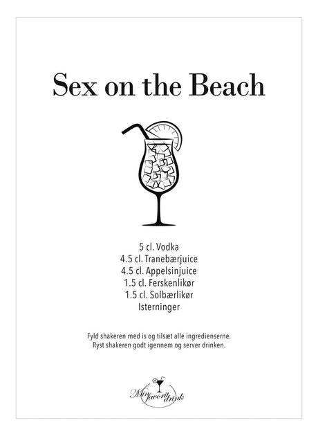 Art Card - Sex on the Beach - Incado
