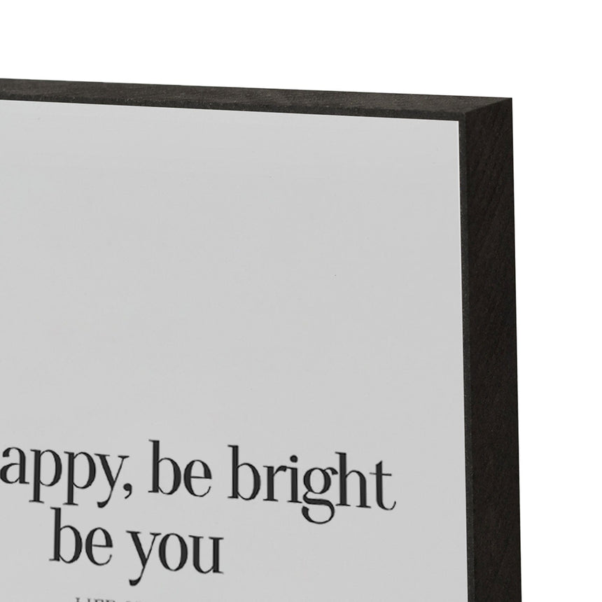 Art Block - Be Happy - Incado