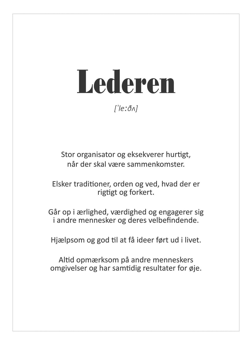 Art Card - Lederen - Incado