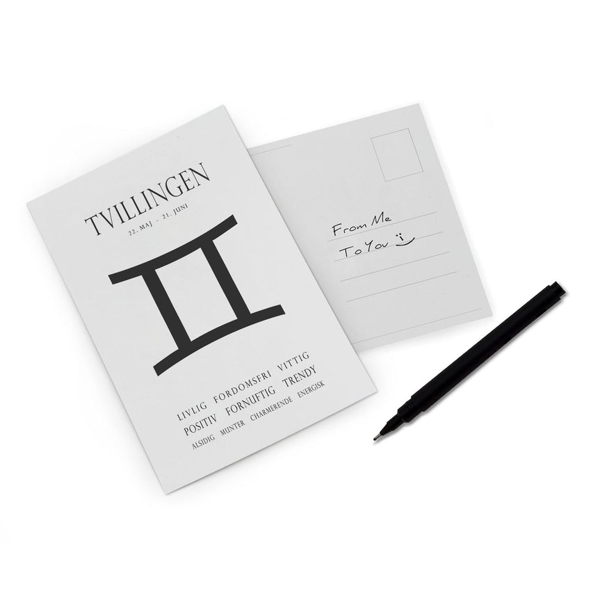 Art Card - Tvillingen - Incado