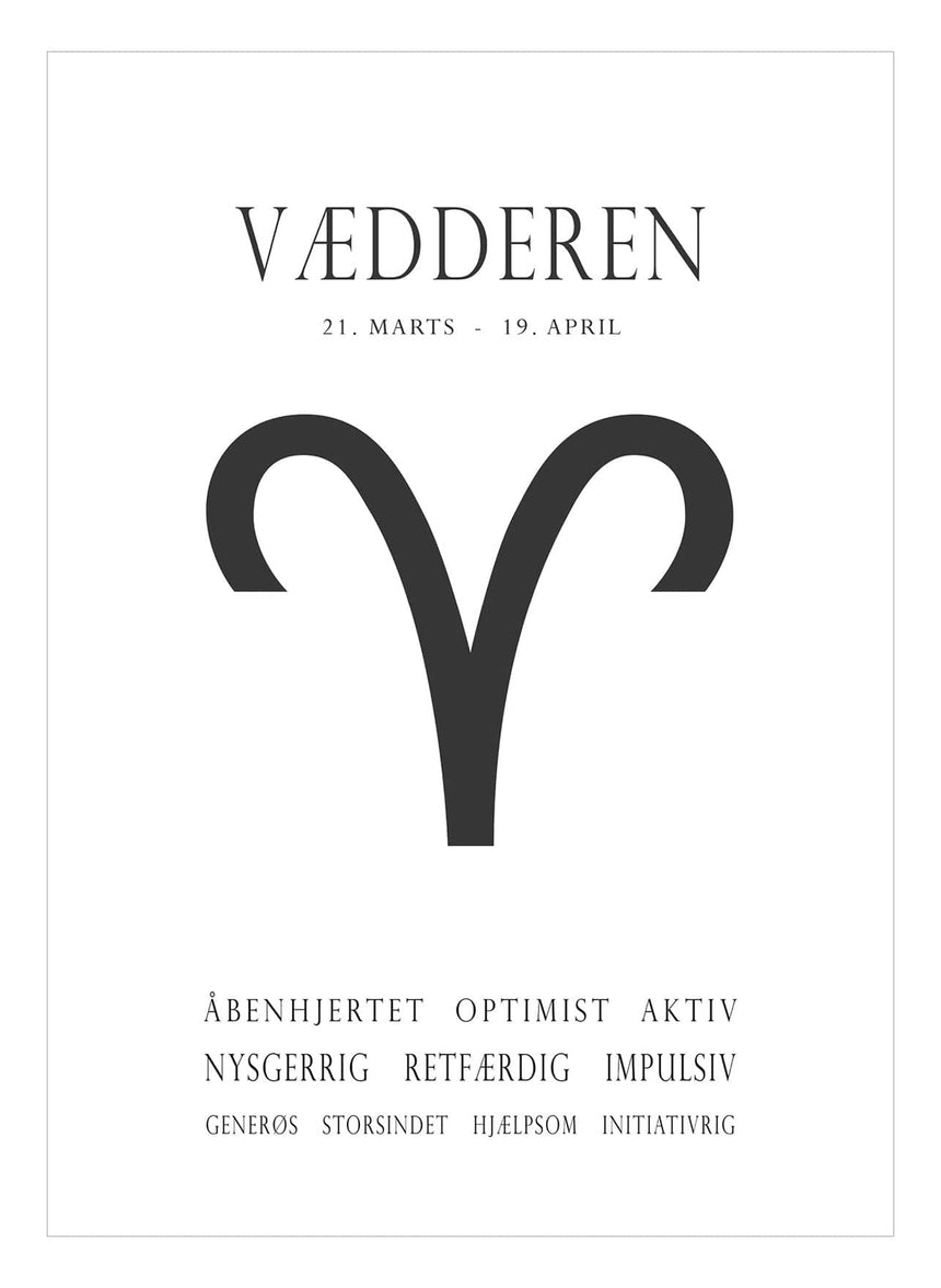 Art Card - Vædderen - Incado