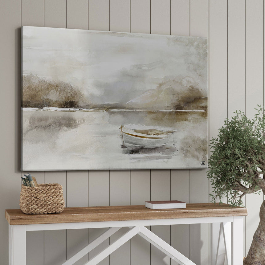 Håndlavet maleri - Dream Lake - Mixed media - Incado