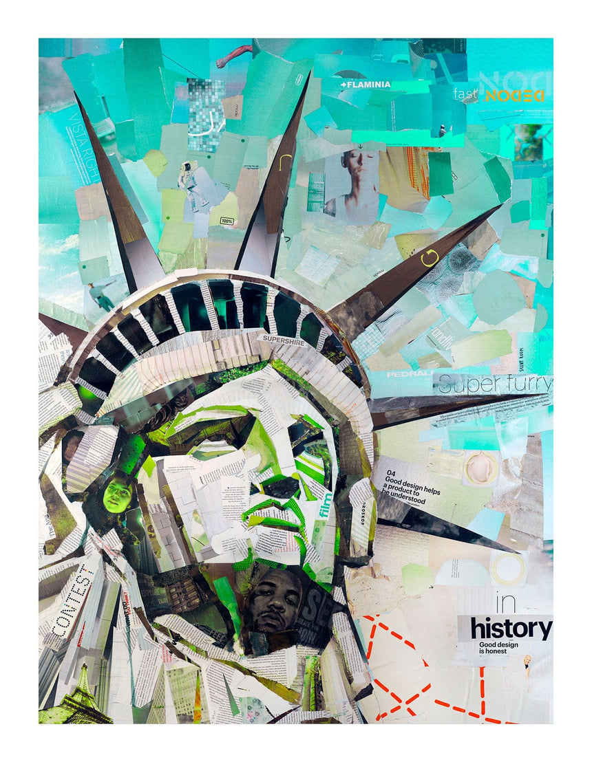 Lærredstryk - Freedom - Incado