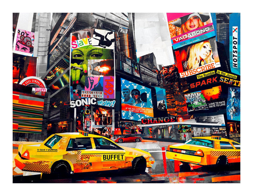 Lærredstryk - Downtown - Incado