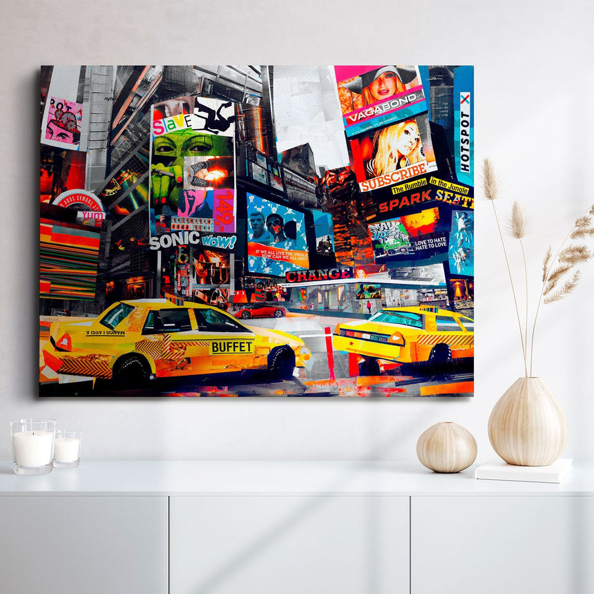 Lærredstryk - Downtown - Incado