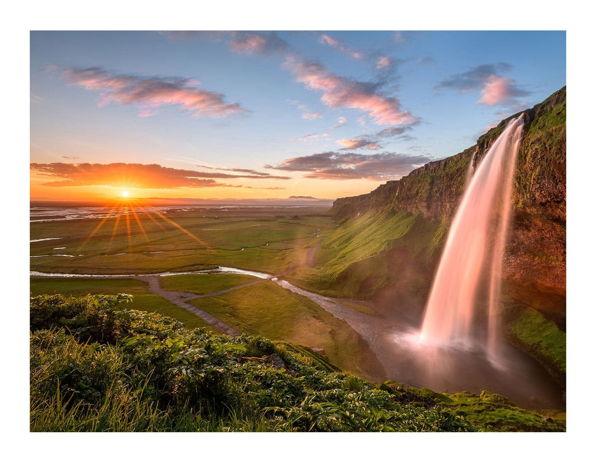 Lærredstryk - Sunset - Mads Iversen - Incado