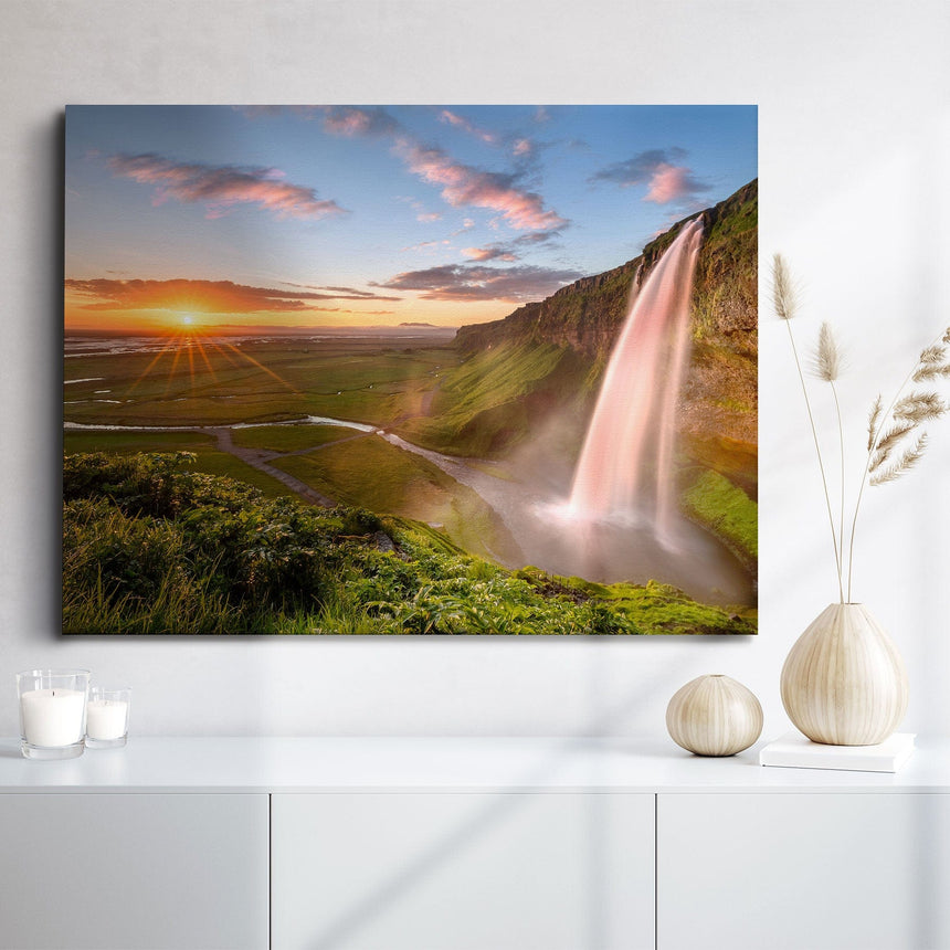 Lærredstryk - Sunset - Mads Iversen - Incado