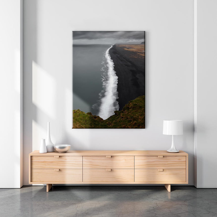 Lærredstryk - Dyrholaey - Mads Iversen - Incado