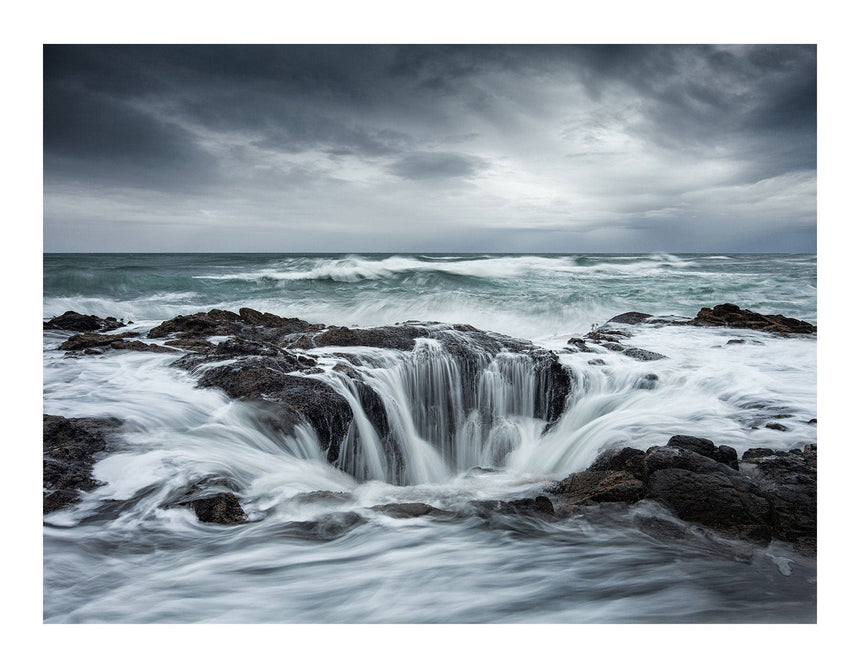 Lærredstryk - Thor's Well - Mads Iversen - Incado