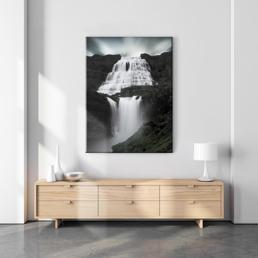 Lærredstryk - Dynjandi - Mads Iversen - Incado