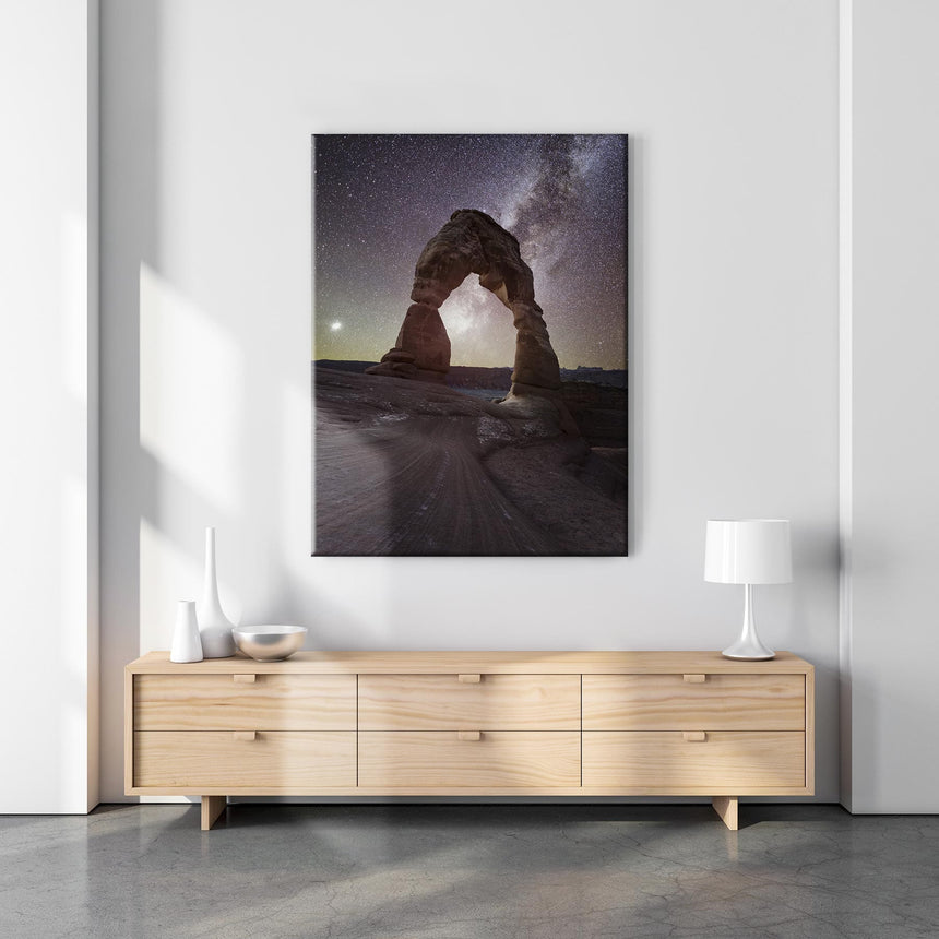 Lærredstryk - Delicate Arc - Mads Iversen - Incado