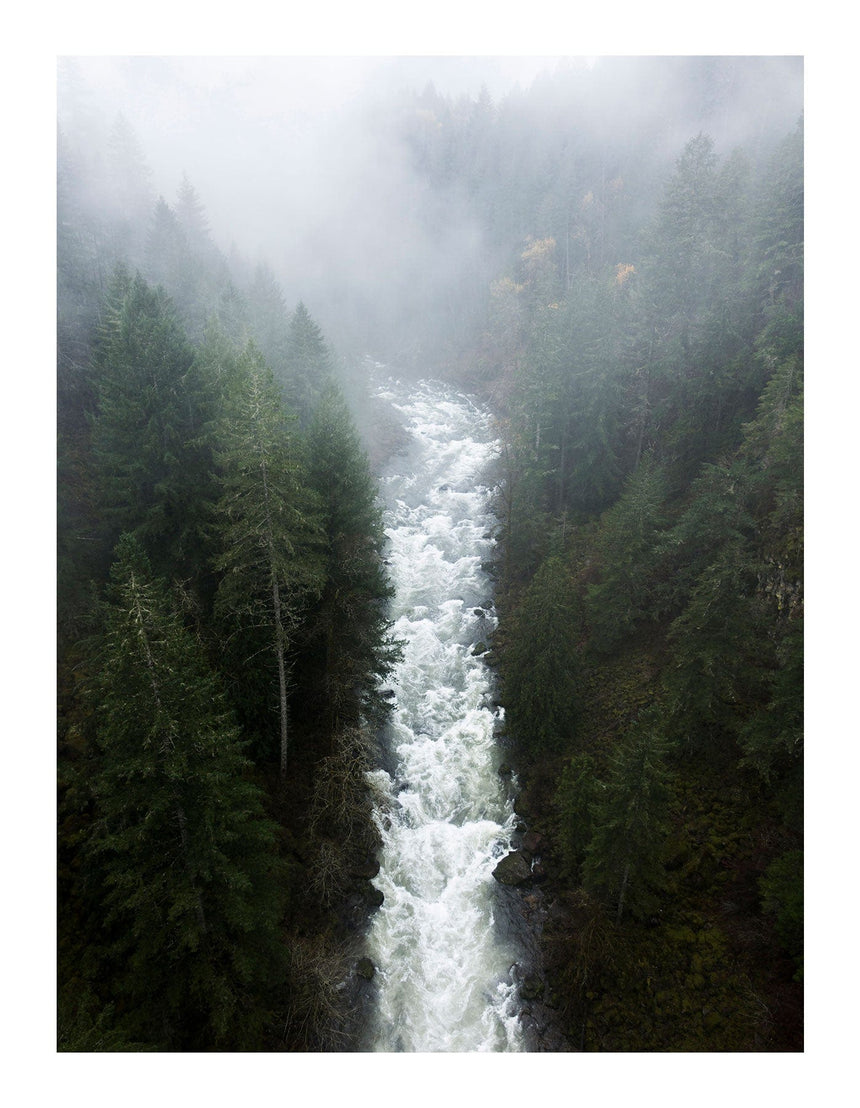 Lærredstryk - Oregon River - Mads Iversen - Incado