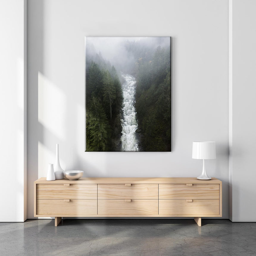 Lærredstryk - Oregon River - Mads Iversen - Incado