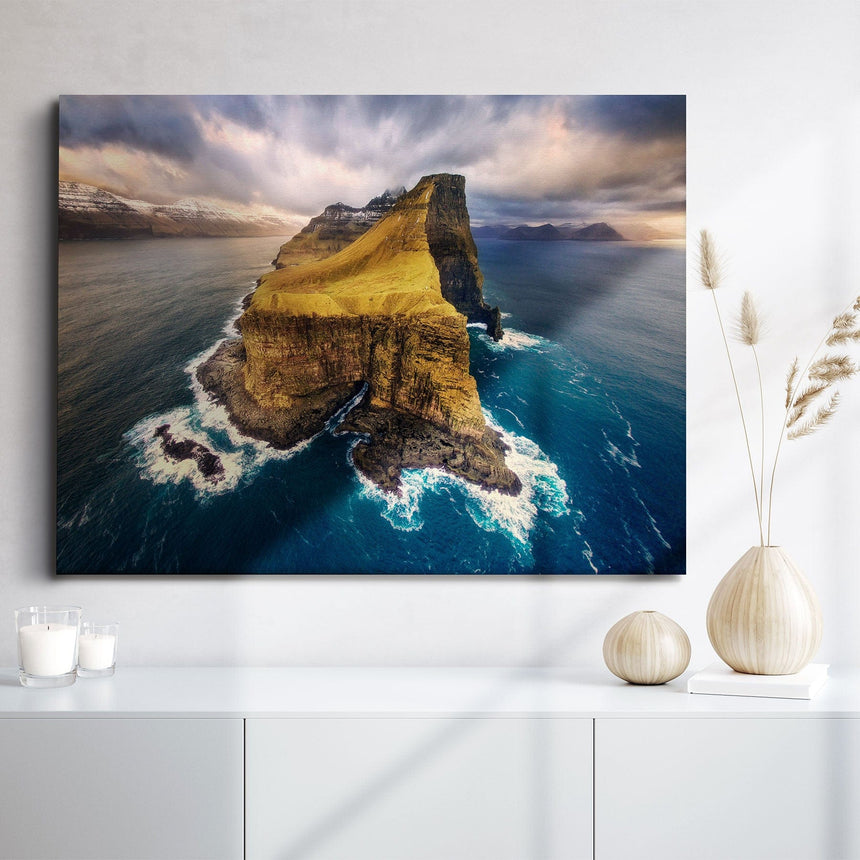 Lærredstryk - Kalsoy - Mads Iversen - Incado