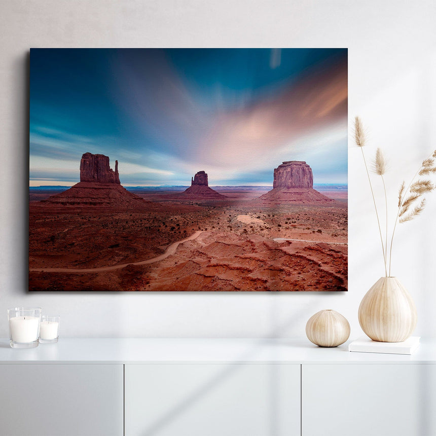 Lærredstryk - Monument Valley - Mads Iversen - Incado
