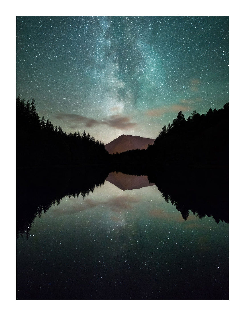 Lærredstryk - Milky Way - Mads Iversen - Incado