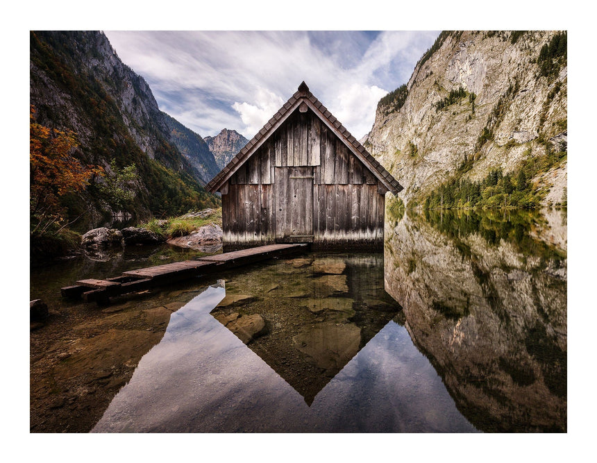 Lærredstryk - Lakehouse - Mads Iversen - Incado