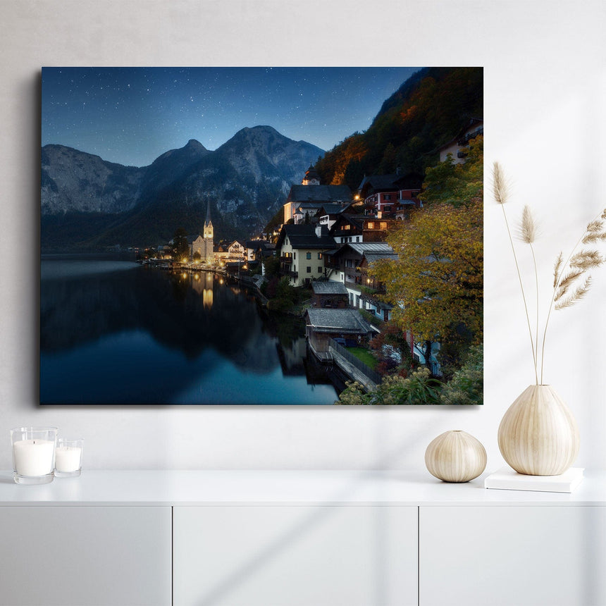 Lærredstryk - Halistatt - Mads Iversen - Incado