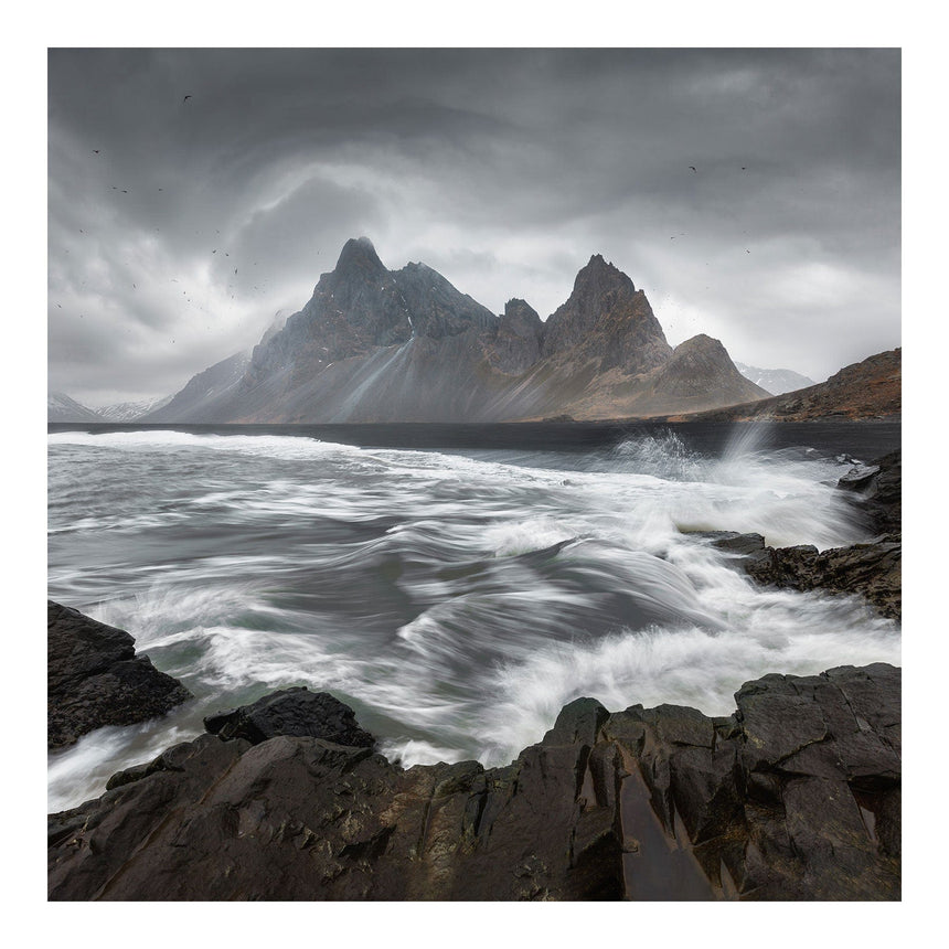 Lærredstryk - Eystrahorn - Mads Iversen - Incado