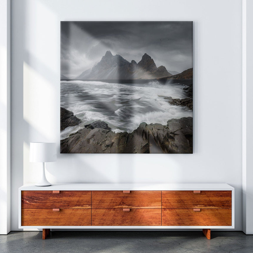 Lærredstryk - Eystrahorn - Mads Iversen - Incado