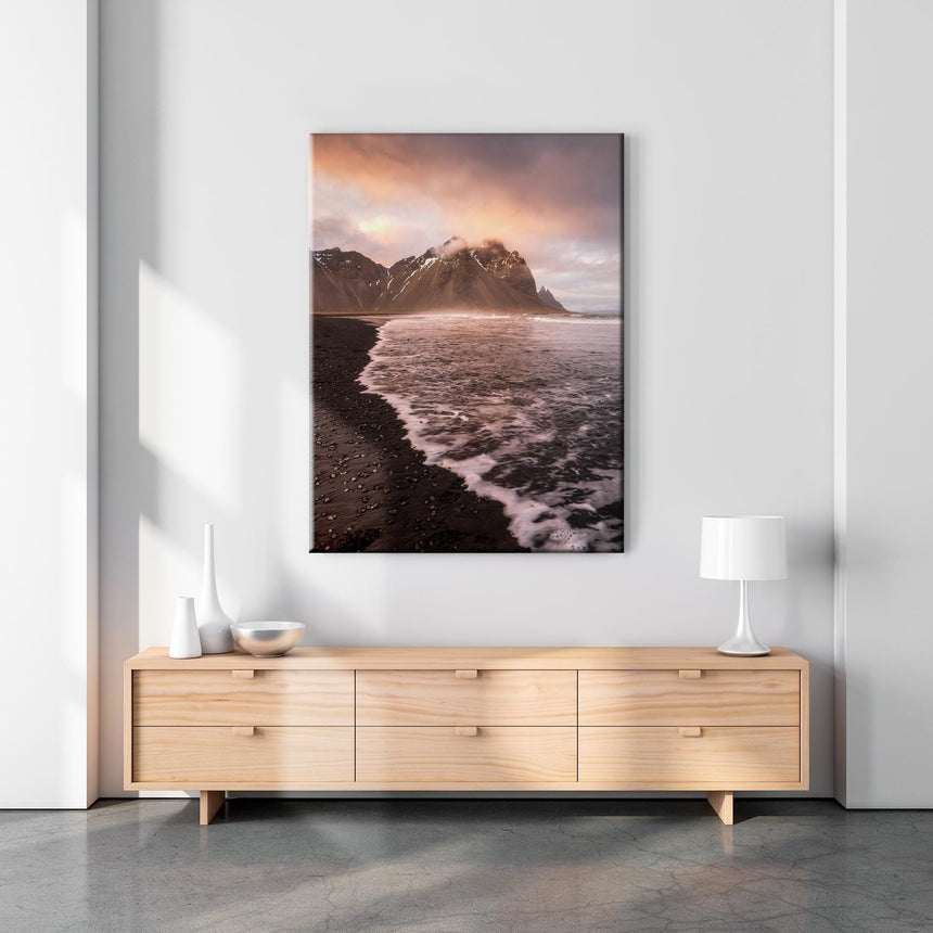 Lærredstryk - Stokksnes - Mads Iversen - Incado