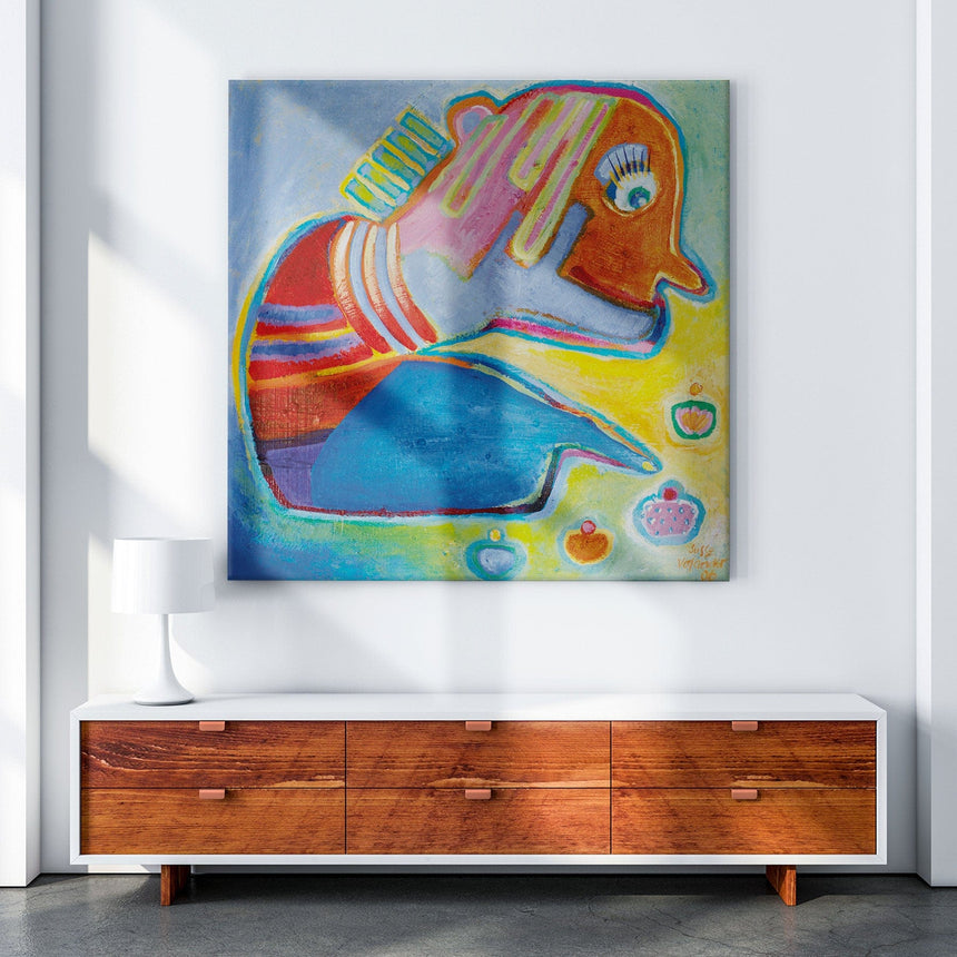 Lærredstryk - I would like - Susse Volander - Incado