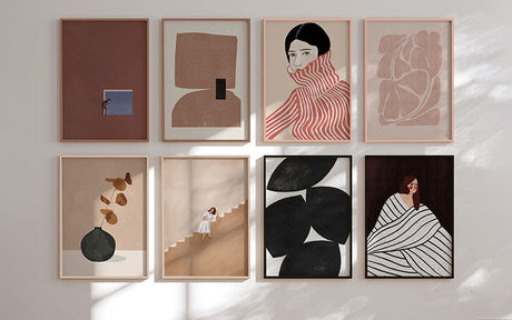 Grounded Hues: Jordnære nuancer i balance