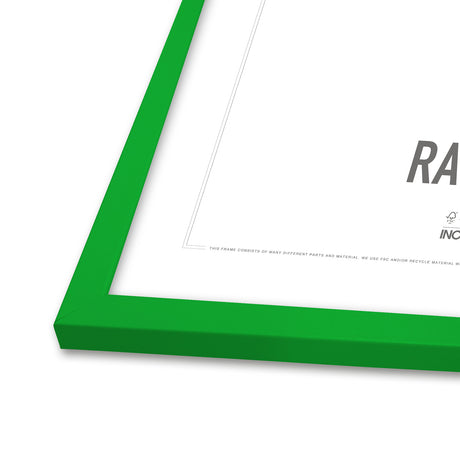 FSC® Ramme - NordicLine - Slim Green - 29,7 x 42 cm / A3