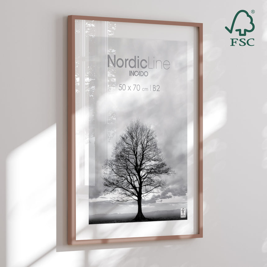 Træramme - Mocha Brown - NordicLine
