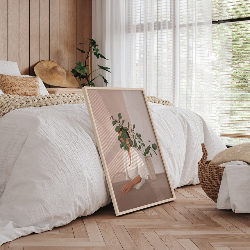 Træramme - Desert Beige - NordicLine