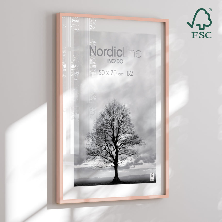 Træramme - Dirty Rose - NordicLine