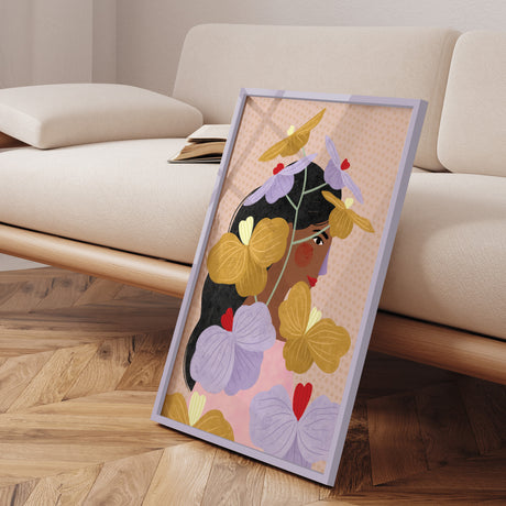 Træramme - Cool Lavender - NordicLine - Incado