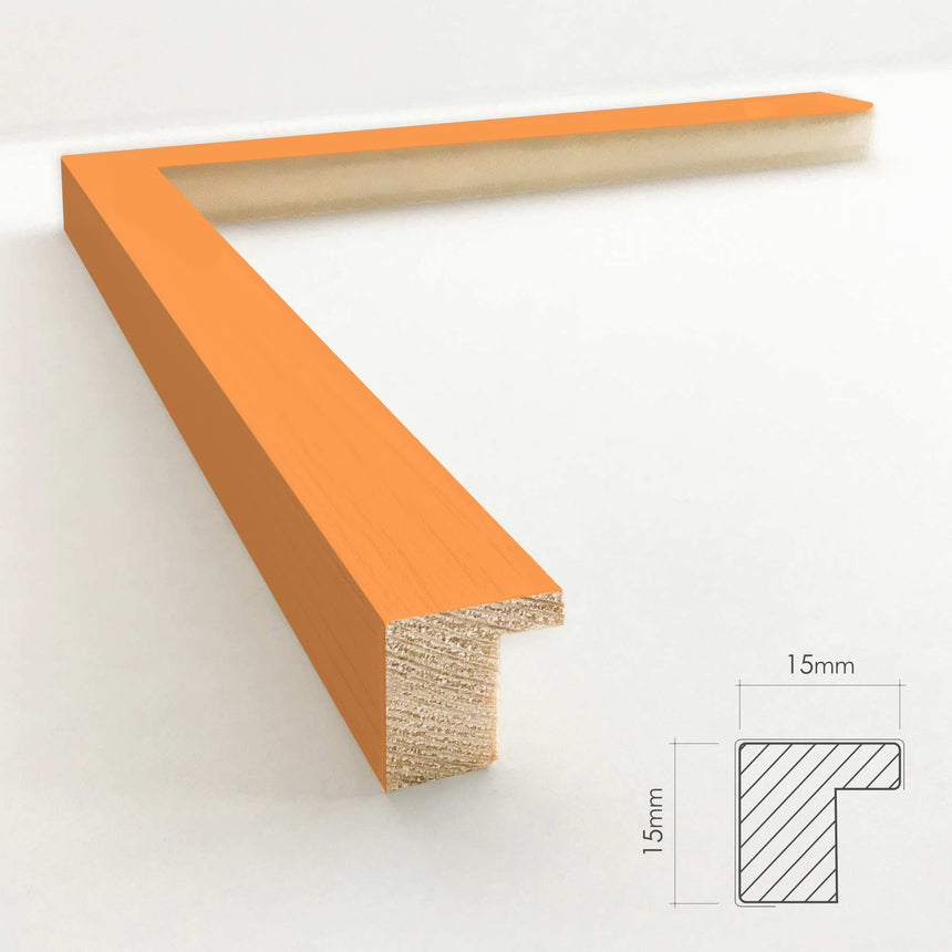 Træramme - Orange Boost - NordicLine