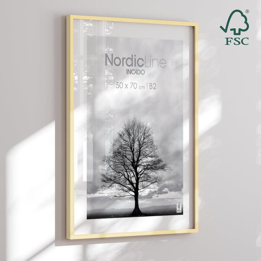 Træramme - Limoncello - NordicLine