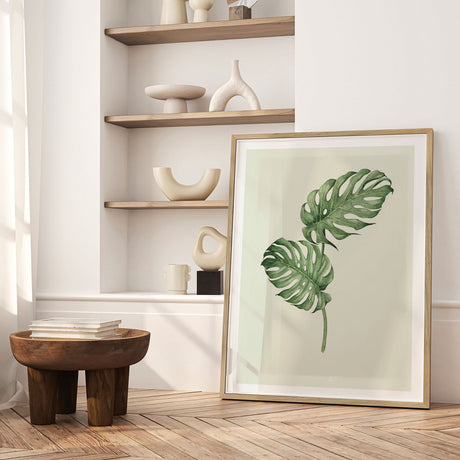 Plakat - Green Leaf - Incado