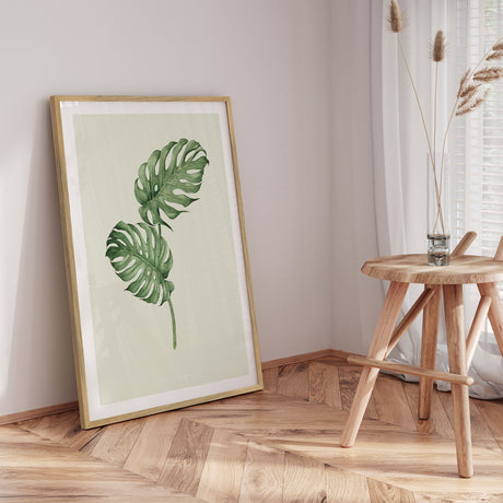 Plakat - Green Leaf - Incado