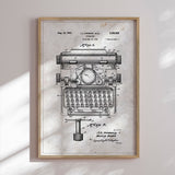 Plakat - Typewriter