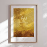 Plakat - Gold - Incado