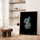 Plakat - Blue King Fish II - Incado