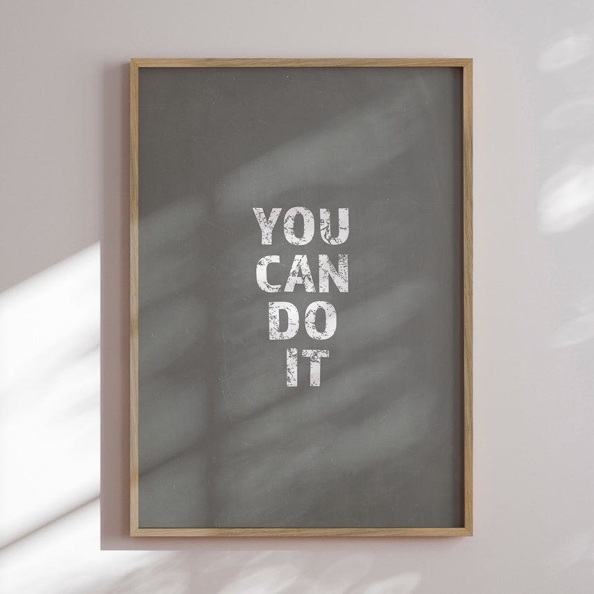 Plakat - You Can Do It II - Incado