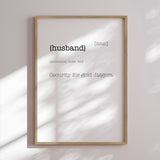 Plakat - Husband - Incado